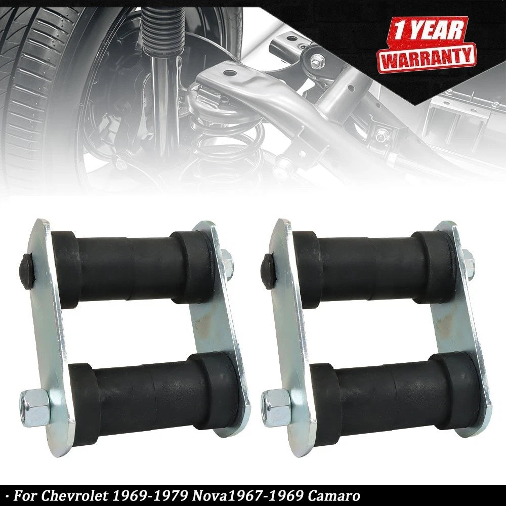 Leaf Spring Rear Shackle Kits for Chevrolet Nova/Camaro (1969–1979)