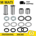 Swingarm Bearing Bushing Rebuild Kit for Suzuki RM125 RM250 RMZ250 RMZ450 DRZ400 (2000–2023)