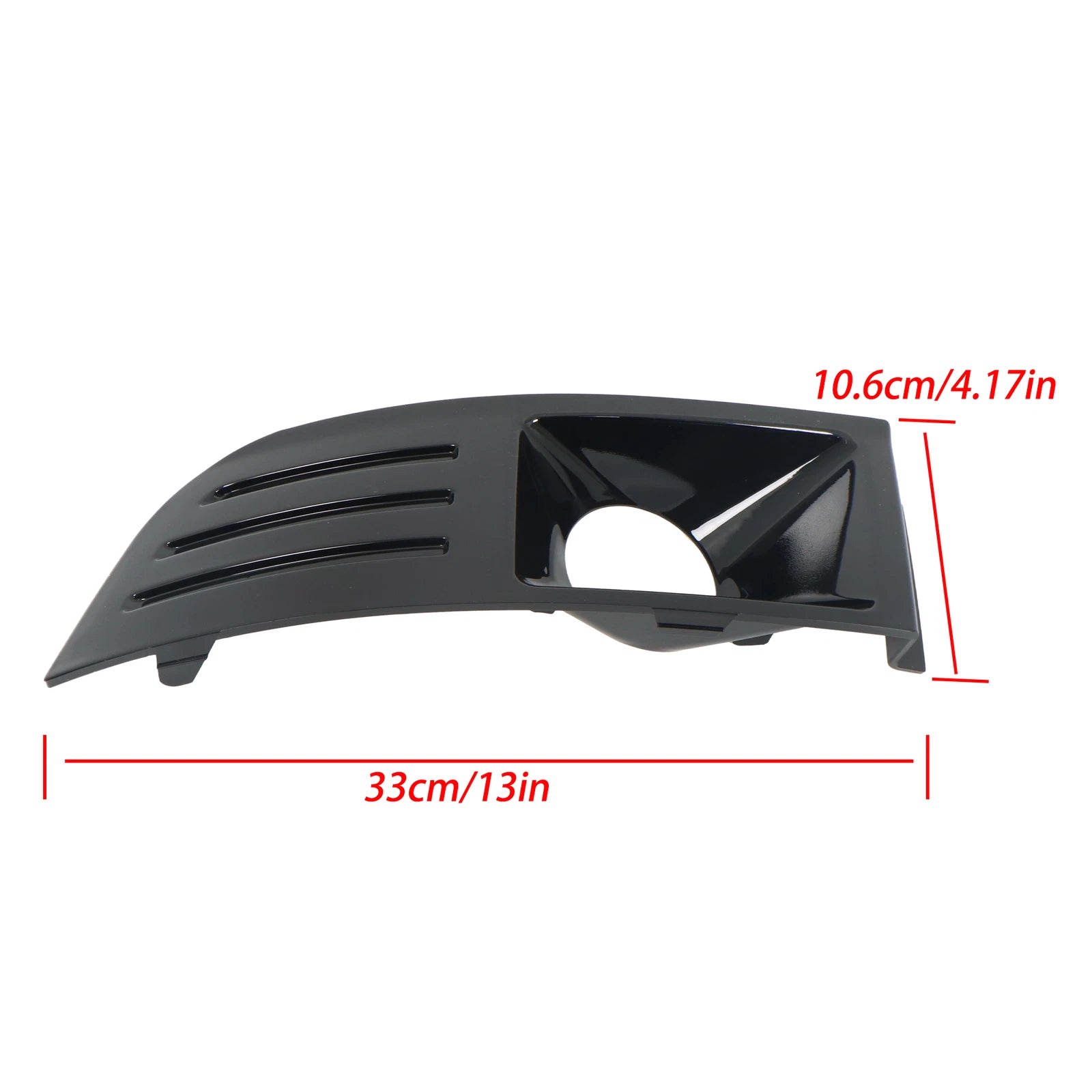 Fog Light Covers Set for Ford Flex (2009-2012) Black