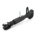 Adjustable Kickstand Foot Side Stand for Universal Motorcycle - Black
