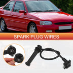Set of 4 Spark Plug Wire Ignition Coil Cables No.F6RZ12259AD for Ford Contour (1998–2000)