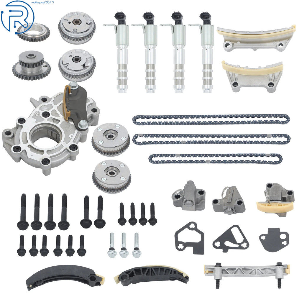 Timing Chain Kit with Oil Pump & 4VVT Cam Phasers for Buick Enclave (2008–2016)