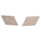 Set of 2 Bumper Headlight Washer Cover Lids for BMW E90 E91 (2006-2012)