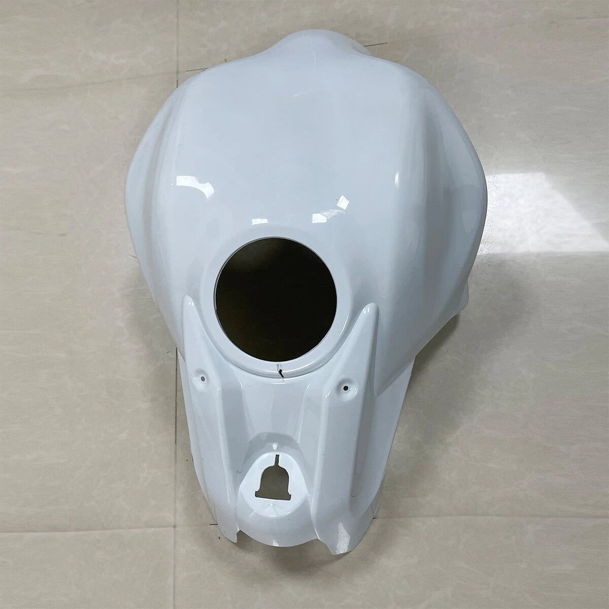Unpainted ABS Fuel Gas Tank Cover for Kawasaki Ninja 650 (2017–2025)