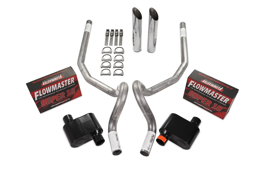 Dual Exhaust Kit for GM G Body (1978–1988) - 2.5" Flowmaster Super 10