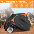 Waterproof UTV Cover for Honda Pioneer 520 (2016–2023) Black 210D PU