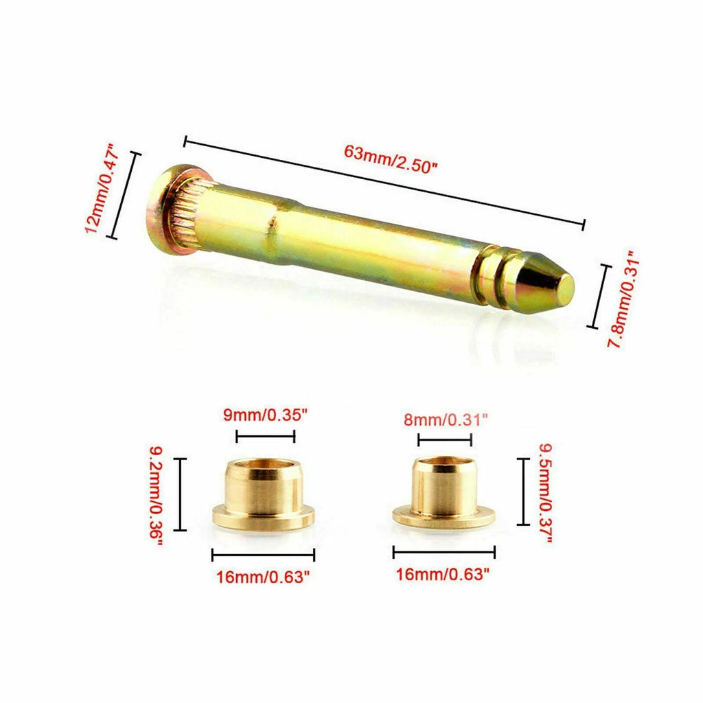 Heavy Duty Door Hinge Pin Kit for Honda Accord CR-V CRX DX EX SI (1986–2020)