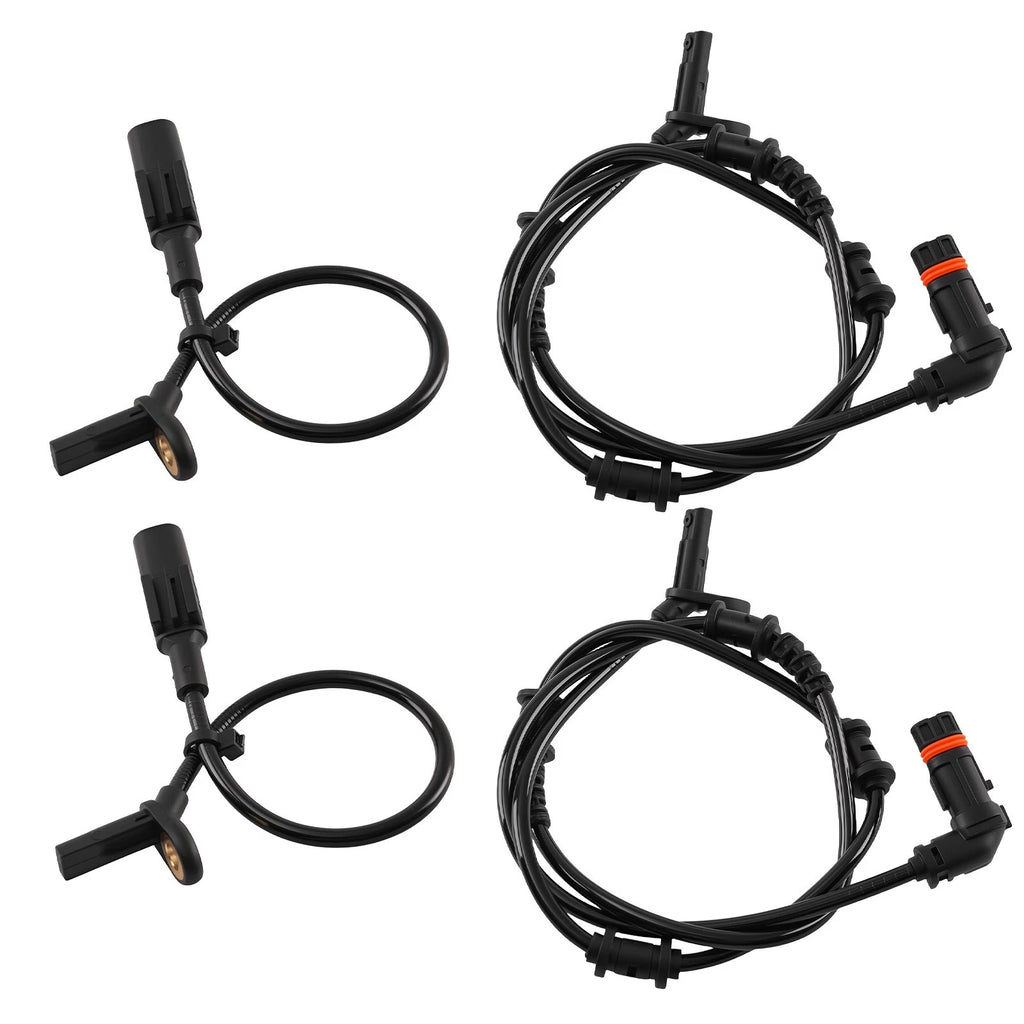 Set of 4 ABS Sensors for Mercedes-Benz GL550 ML550 R350 (2008–2012) A1645400917