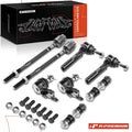 Set of 8 Front Ball Joint Sway Bar Link Tie Rod Ends for Chevrolet Cavalier