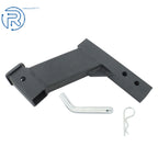 2 Inch Solid Shank Hitch Adapter for 10 Inch Lift Drop (10000LB)
