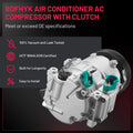 AC Compressor with Clutch for Hyundai Santa Fe, Kia Sorento (2013–2018)
