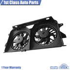 Dual Radiator Fan with Motor for Chrysler Town & Country, Dodge Grand (2005–2007)