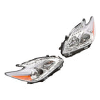Set of 2 Projector Headlights for Toyota Prius (2010–2015)