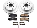 Rear Brake Pad and Rotor Kit for Mazda 929 (1992–1995) WQ749JN