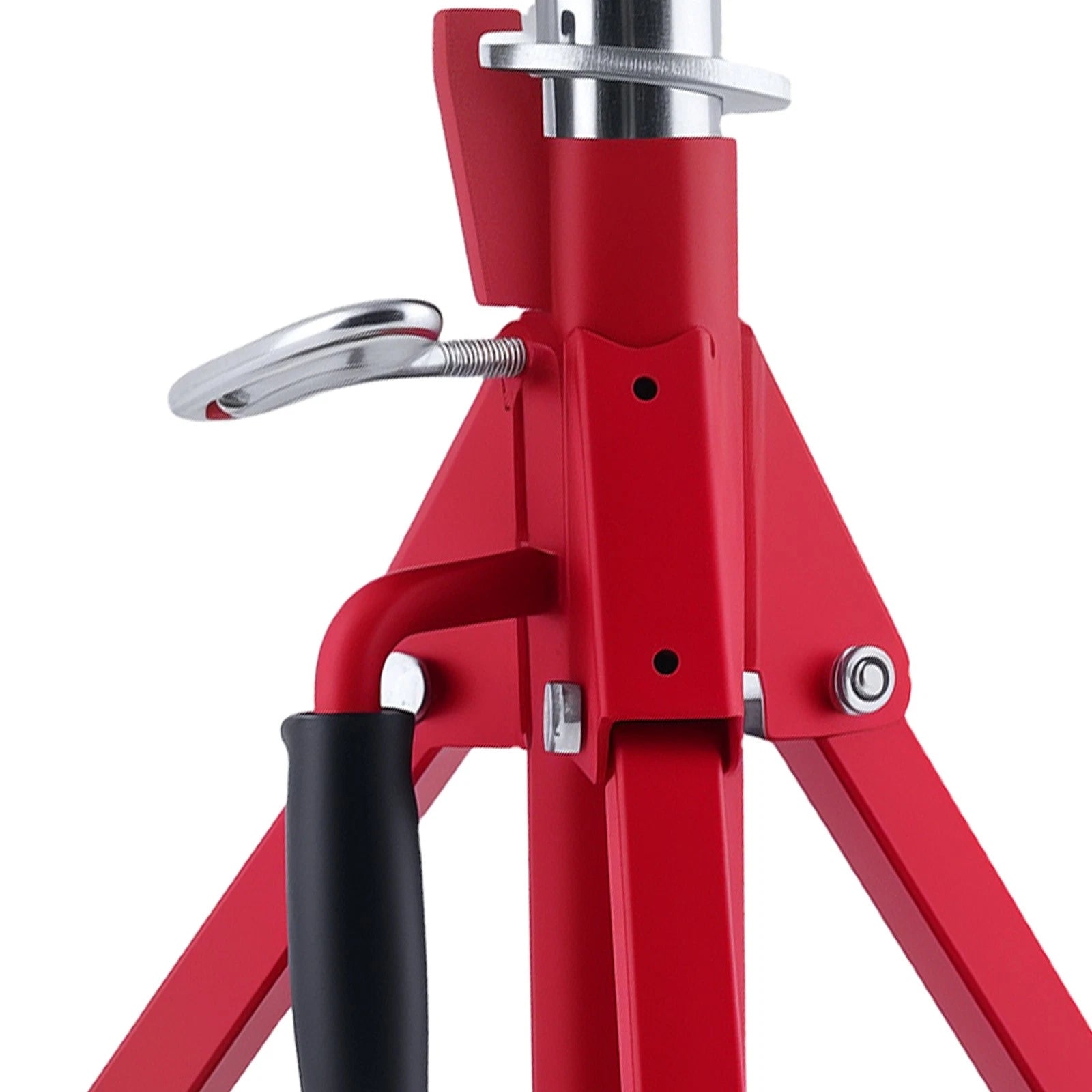 Steel Adjustable V-Head Pipe Jack Stand for 20–37in Range (2010–2019)