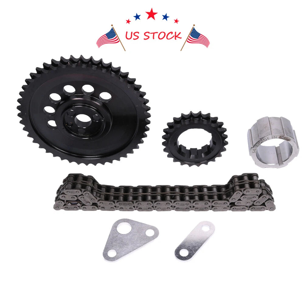 Billet Timing Chain Set for Chevrolet Gen III LS Engines (24X)