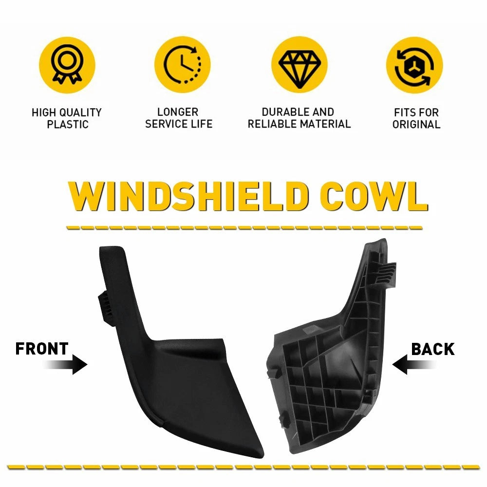 Right Windshield Wiper Cowl Cover Trim for Toyota 4Runner (2010–2023)