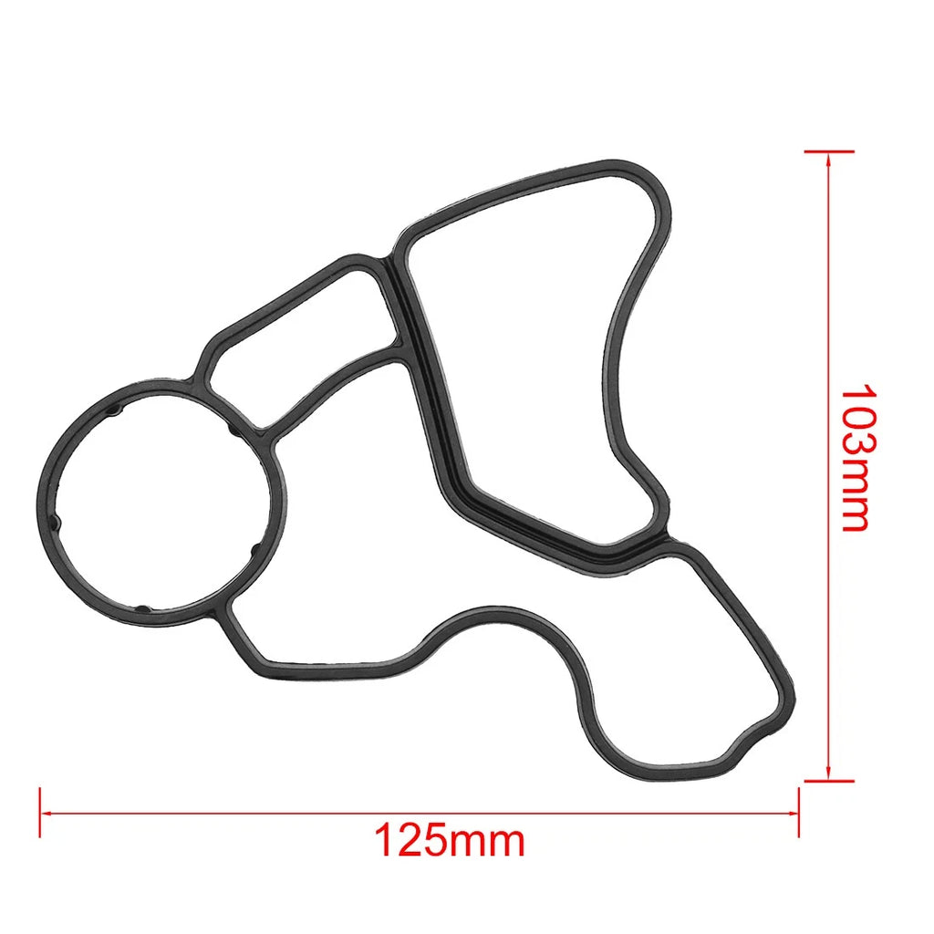 Set of 2 Cooler Housing Gaskets for BMW (11427537293, 11427525335)