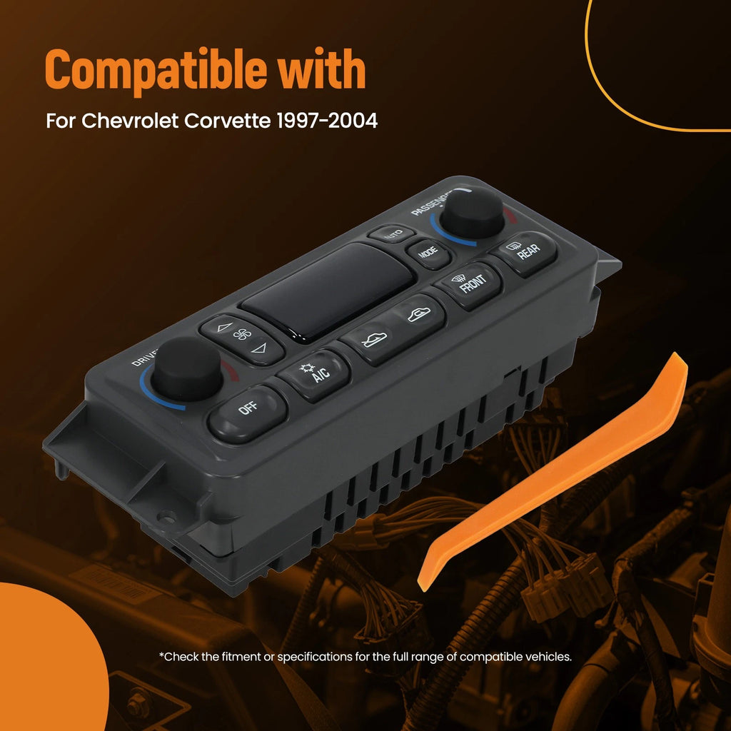 HVAC Climate Control Switch for Chevrolet Corvette C5 (1997–2004) 16256018