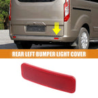 Driver Side Rear Bumper Reflector for Ford Transit (2014–2023) BK2Z-13A565-A Red ABS