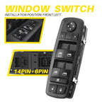 Left Front Master Door Window Switch for Dodge Journey (2017–2019)