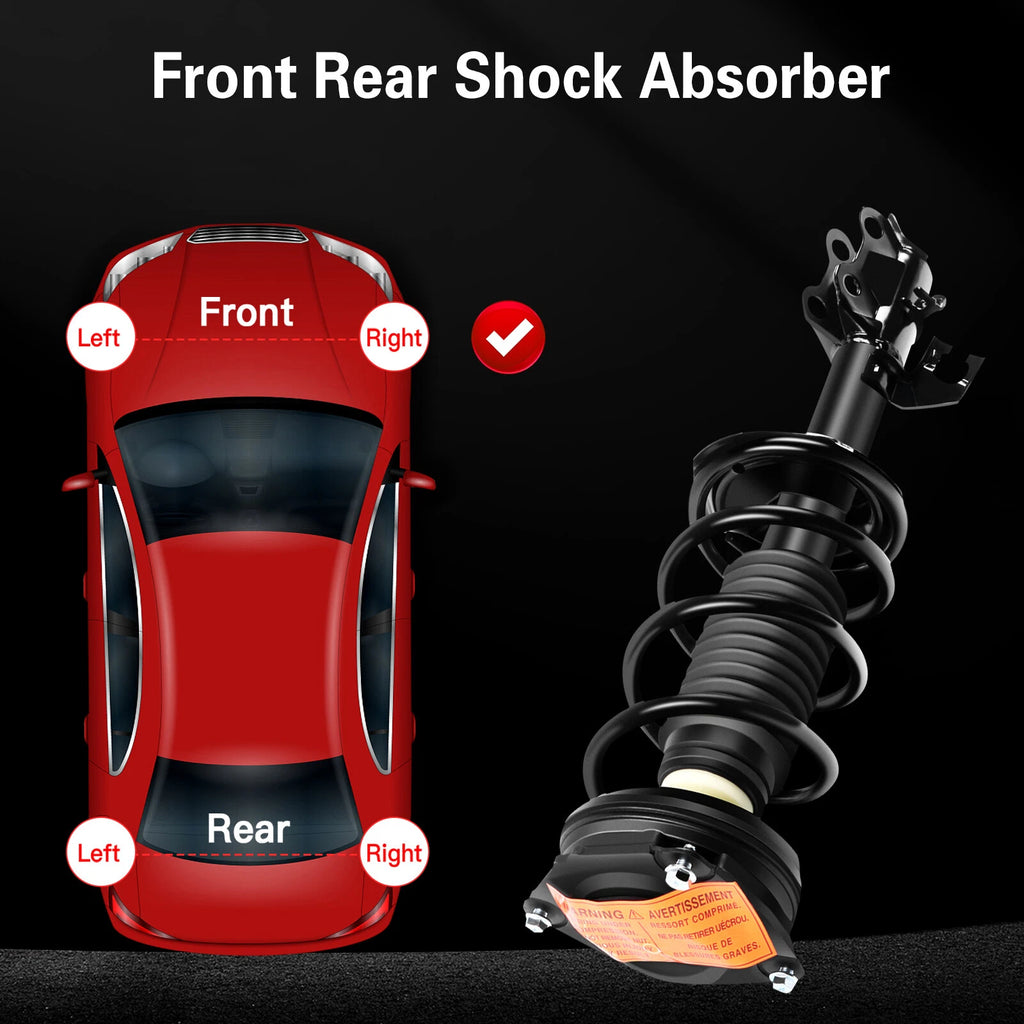 Front Complete Struts for Nissan Versa (2007-2012)