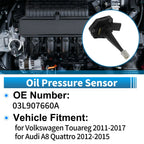 1 pcs Engine Oil Pressure Sensor No.03L907660A for Volkswagen Touareg (2011–2017)