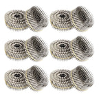 3600 Pcs Ring Shank Stainless Steel Siding Nails 15 Degree Coil