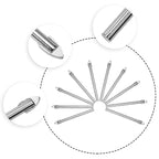 Carbide Drill Bits Set of 10 for Glass and Ceramic (6mm)