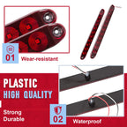 2X 16" Red LED Trailer Light Bar for Truck (Year Range Not Specified)