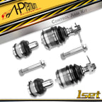Set of 4 Front Upper & Lower Ball Joints for Ford F-250 (1999)