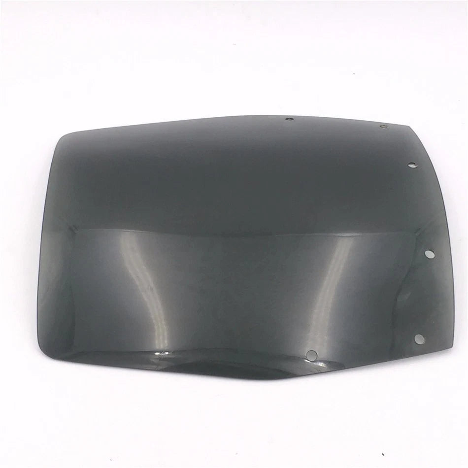 HTT Windshield for Kawasaki EX250 (1988–2000) Smoke Black ABS
