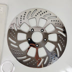 Polished Front Left Rotor 11.5" for Harley Softail Dyna Sportster