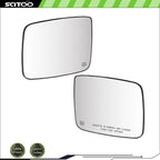 Heated Mirror Glass Set for Ram 1500 (2009–2018) LH/RH