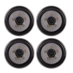 4Pcs Electric Brake Hub Drum Kit for 3500 lb Axle (5 On 4.5")