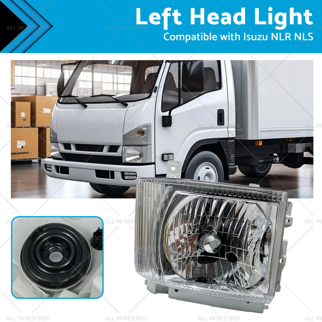 LH Head Light Lamp for Isuzu NLR NLS NNR NPR NPS (2008-On)