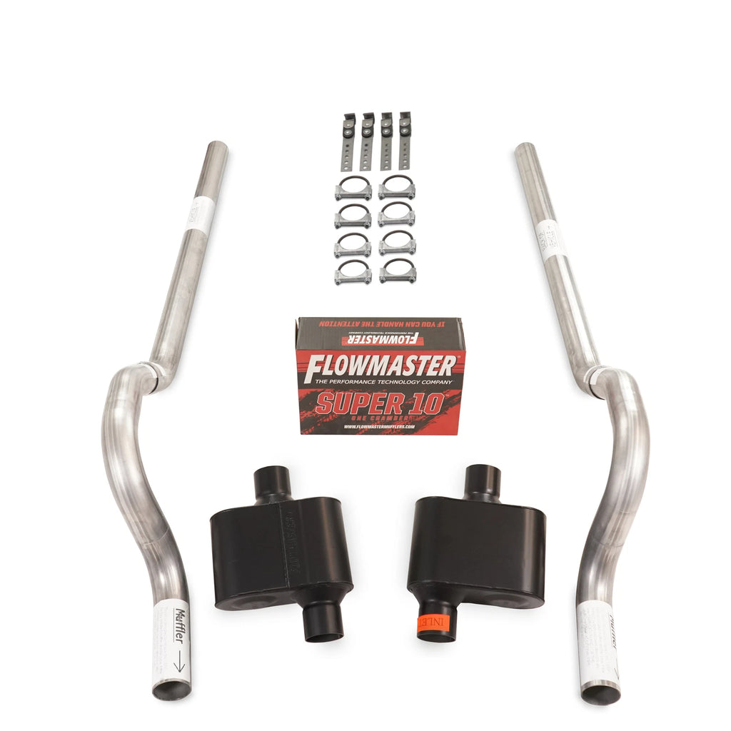 Dual Exhaust Kit for Mopar B Body (1962–1974) - 2.5" Flowmaster Super 10