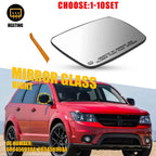 Right Side Heated Mirror Glass with Backing Plate for Dodge Journey (2009–2020)