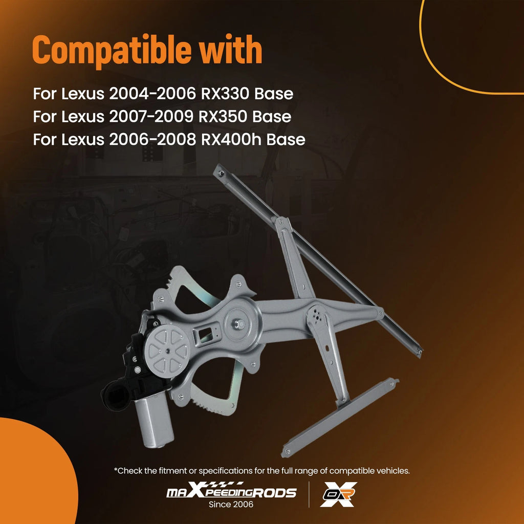 Driver Side Power Window Regulator for Lexus RX330/RX350/RX400h (2004-2009)