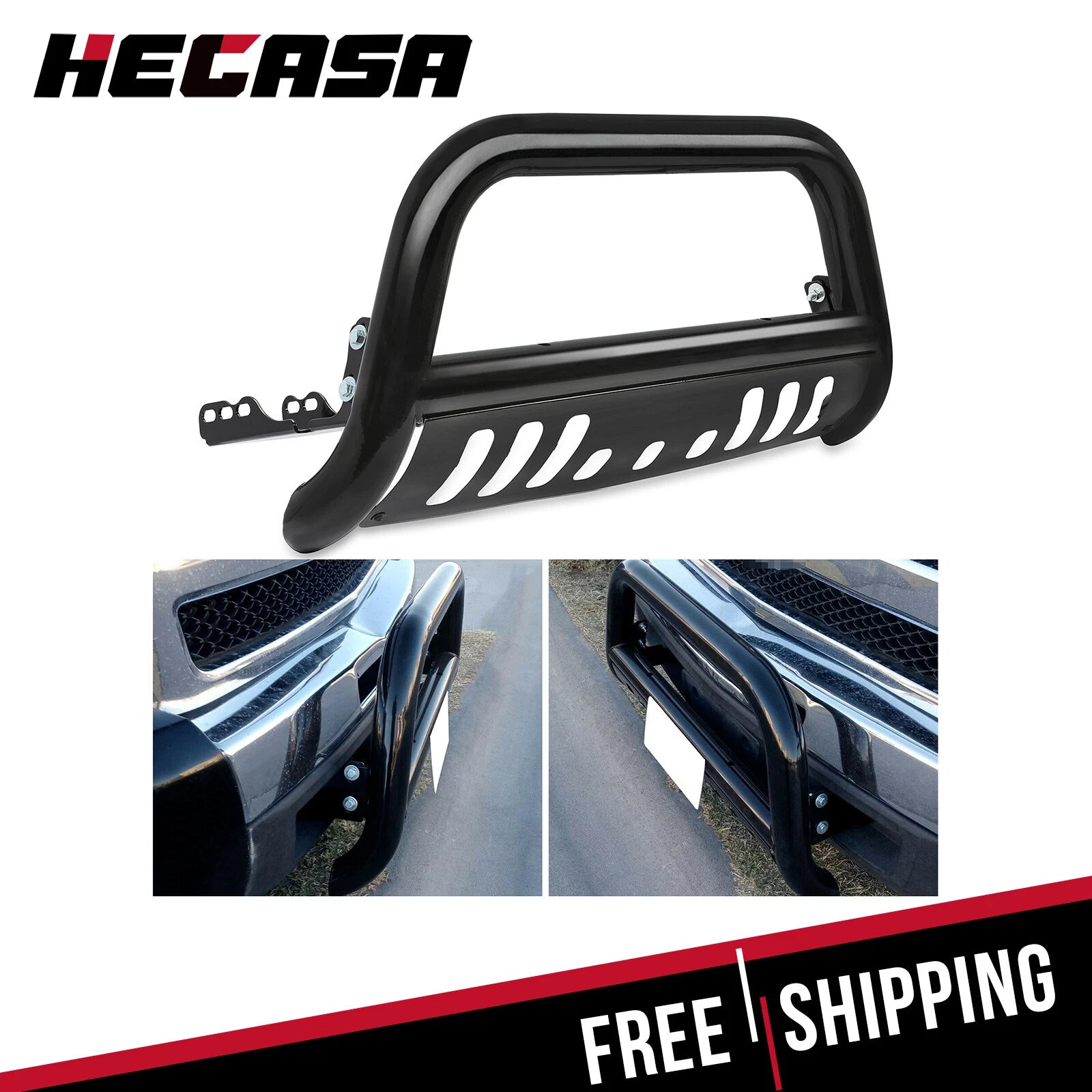 3" Bull Bar Bumper Grille Guard for Chevy Tahoe GMC Yukon Cadillac (2007–2018)
