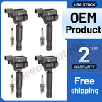 Ignition Coil and Spark Plug Set for Mercedes-Benz C250 (2012–2015)