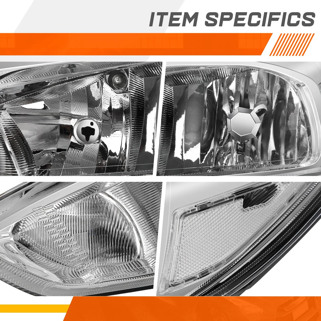 Fog Lights with Switch and Chrome Bezel for Honda CR-V (2007–2009)
