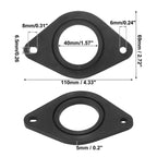 2X Speaker Mounting Adapter Bracket Rings for Toyota 
