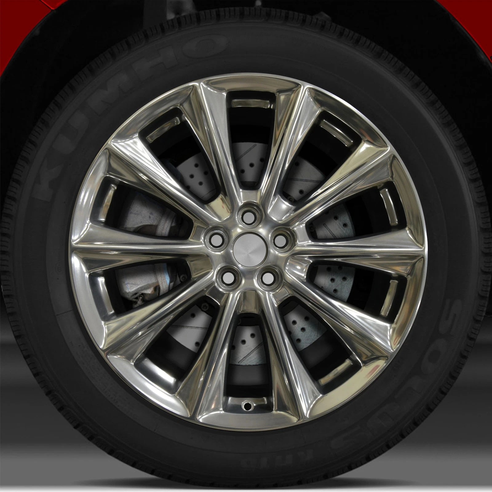 20x8.5 Factory Wheel ( Full Polished) for Ford Edge - PERF09220