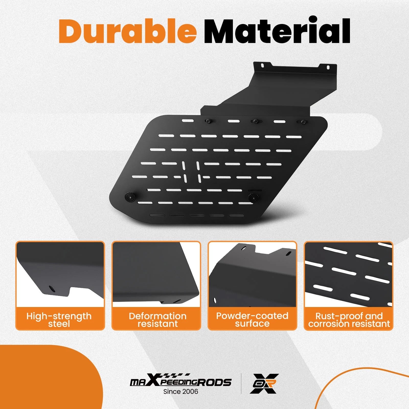 Roof Panel Set for Toyota 4Runner (2014–2024) MOLLE Steel Black