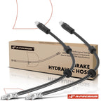 2X Front Brake Hydraulic Hose for BMW E60 528xi 535xi (2008)