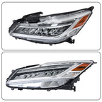 LED Headlight for Honda Accord (2016–2017) Driver Side Clear Housing
