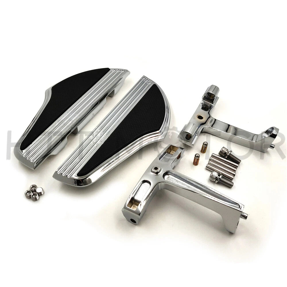 Defiance Passenger Floorboard Mount Bracket Kit for Harley Touring (1993–2008)