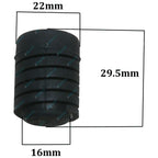 2 Bonnet Adjusting Bumper Rubber Stops for Nissan 200SX