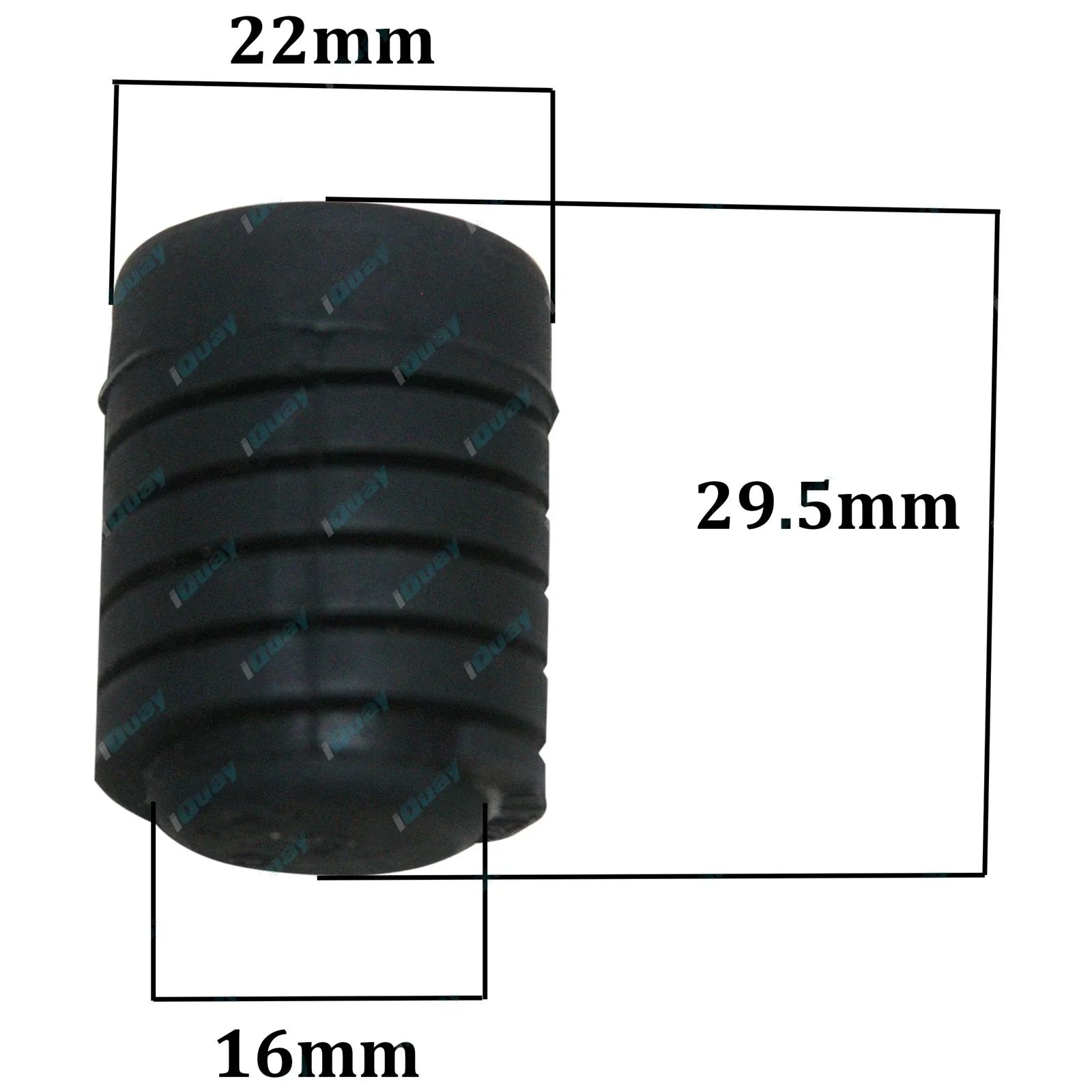 2 Bonnet Adjusting Bumper Rubber Stops for Nissan 200SX